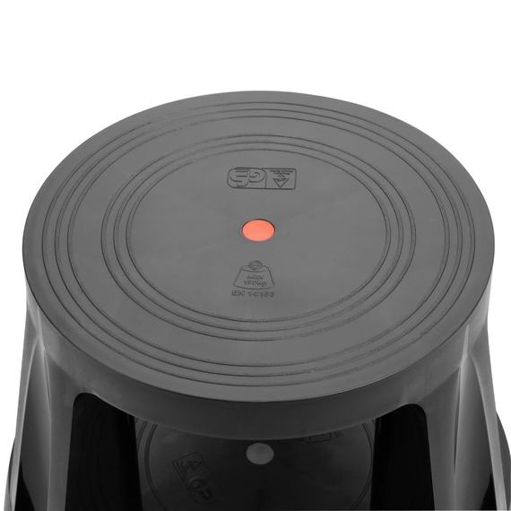 Vogue Trittleiter Schwarz, Bild 3