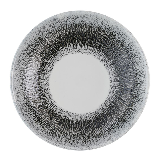 Churchill Studio Prints Fusion Black Evolve Coupe-Schüsseln, 182 mm, (12 Stück)