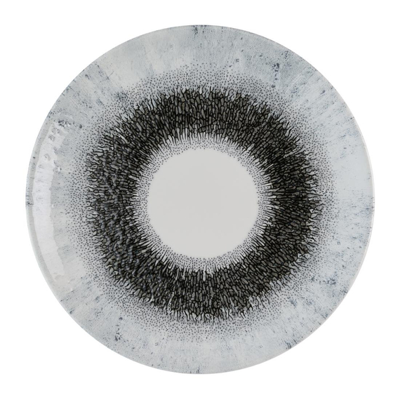 Churchill Studio Prints Fusion Black Evolve Coupe-Teller, 260 mm, (12 Stück)