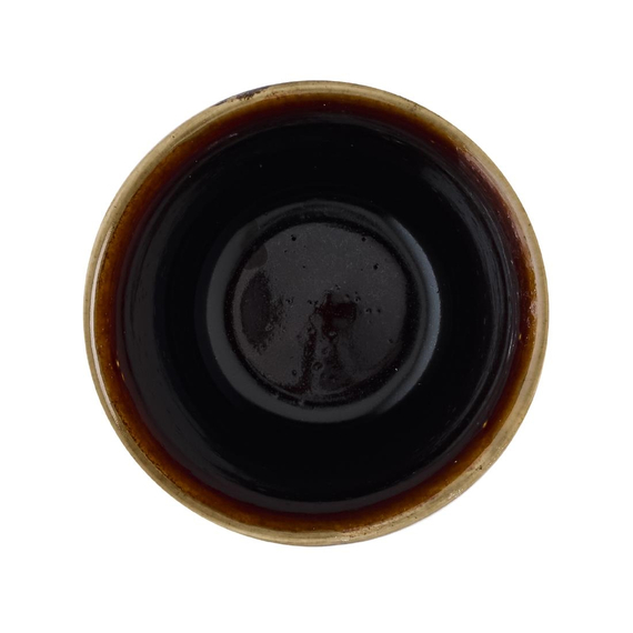 Churchill Tokyo, schwarze Tassen ohne Henkel, 118 ml, (12 Stück)