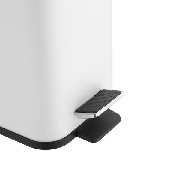 Jantex Schlanker Waschraumbehälter Weiß 5Ltr, Bild 5