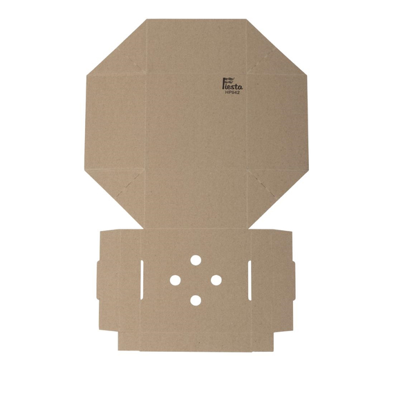 Fiesta kompostierbare Aufklapp-Burgerboxen (100 Stück), Bild 4