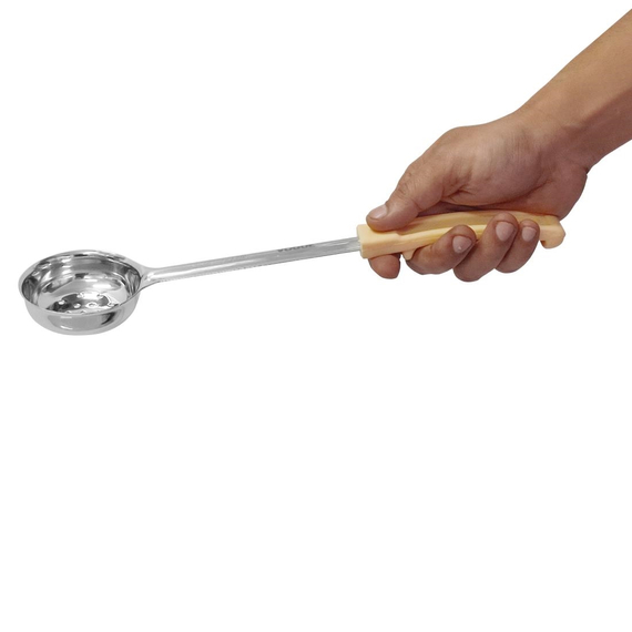 Vogue Elfenbein perforierte Schöpfkelle 88ml, Bild 3