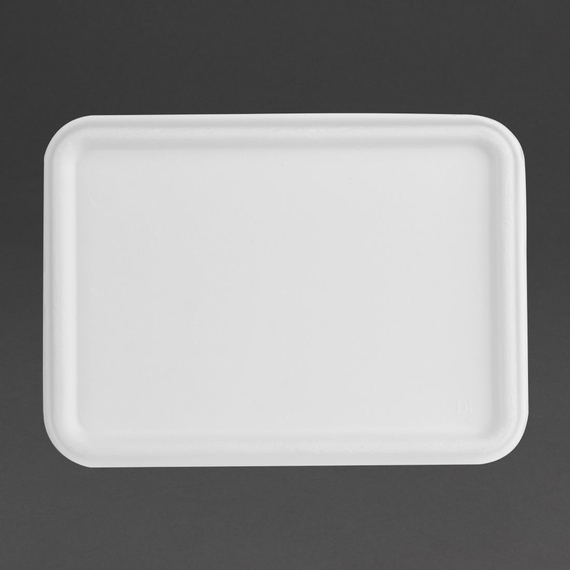 Fiesta Kompostierbare Bagasse-Deckel für Bagasse-Behälterbasen (100 Stück), Bild 3