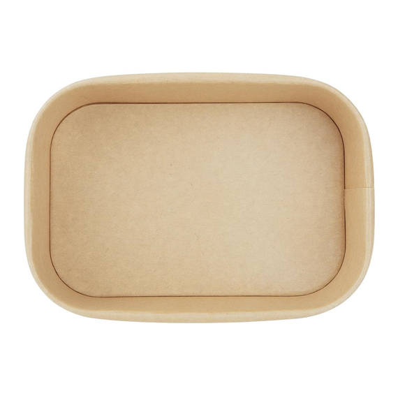 Fiesta Recycelbare Rechteckige Lebensmittelbehälter 650ml (300 Stück), Bild 3