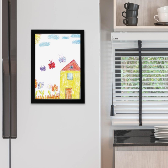 Europel Info-Rahmen / Selbstklebend Set 2 Stück A4 schwarz, Bild 9