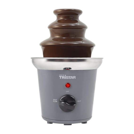 Tristar Schokoladenbrunnen CF-1603 - Turm aus Edelstahl