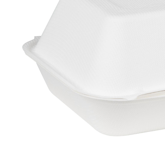 Fiesta Kompostierbare Bagasse Lebensmittelbehälter 9x6" (200 Stück), Bild 6