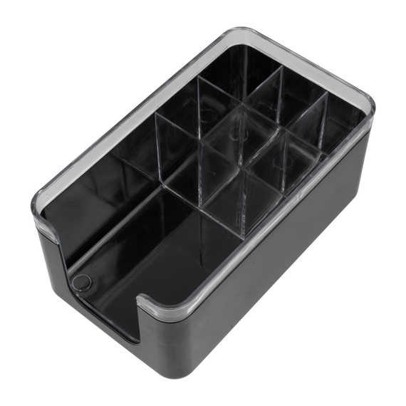 Olympia Kristallon Bar Caddy Schwarz ABS, Bild 8
