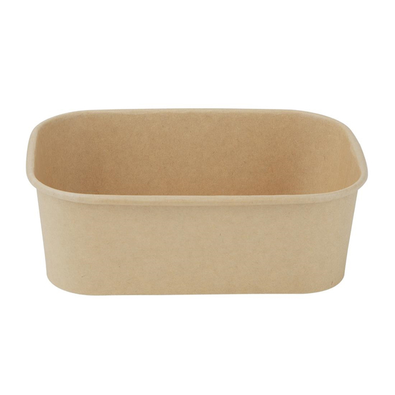 Fiesta Wiederverwendbare rechteckige Lebensmittelschalen 750ml (300 Stück), Bild 2