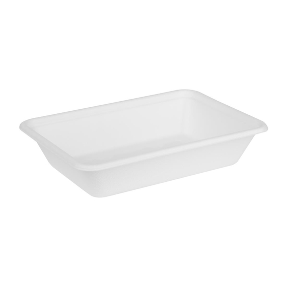 Fiesta Kompostierbare Bagasse Lebensmittelbehälter Basen 500ml (100 Stück), Bild 2