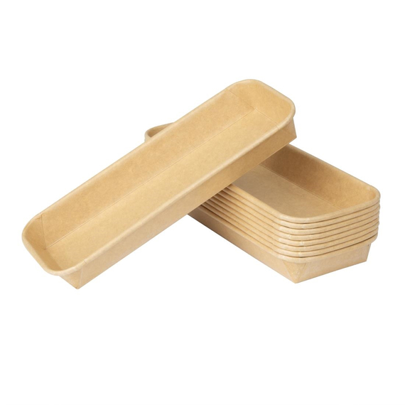 Fiesta Recyclable Nr. 2 Sushi-Schalen-Böden 220x90mm (300 Stück), Bild 3