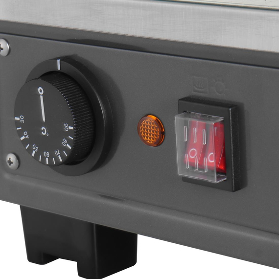 Buffalo beheizte Verkaufsvitrine für Vorder- und Hintertüren 136Ltr, Bild 5