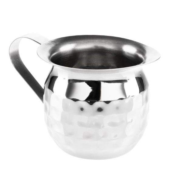 Olympia Mini-Milchkanne Edelstahl gehämmert 120ml (6 Stück), Bild 2