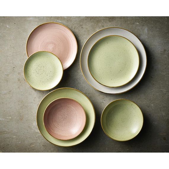 Churchill Stonecast Raw Green Evolve Coupe Teller 260mm (12 Stück), Bild 3