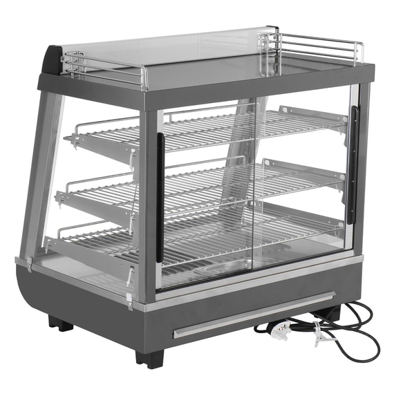 Buffalo Vorder- und Hintertür beheizte Warenauslage 96Ltr, Bild 4