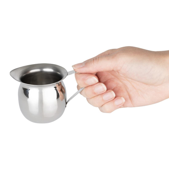 Olympia Mini Milchkanne Edelstahl Plain 120ml (6 Stück), Bild 6