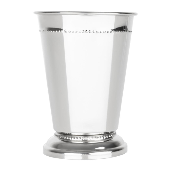 Olympia Barartikel Perlen Julep Becher Edelstahl 370ml