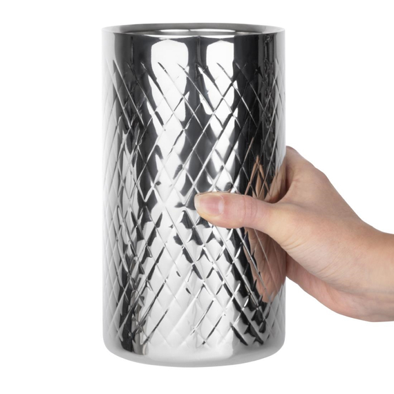 Olympia Geo Doppelwand Wein Kühler Edelstahl, Bild 6