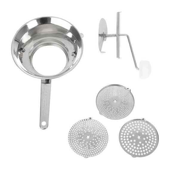 Passiermühle Edelstahl 20,3cm, Bild 6