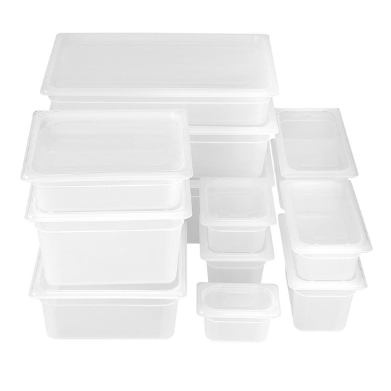 Nisbets Essentials Polypropylen 1/3 Gastronorm Behälter 100mm, Bild 6