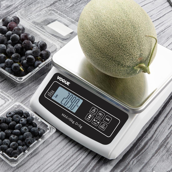 Vogue Elektronische Plattformwaage 15kg, Bild 6