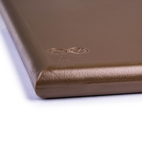 Hygiplas extra großes Schneidebrett mit hoher Dichte braun, Bild 6