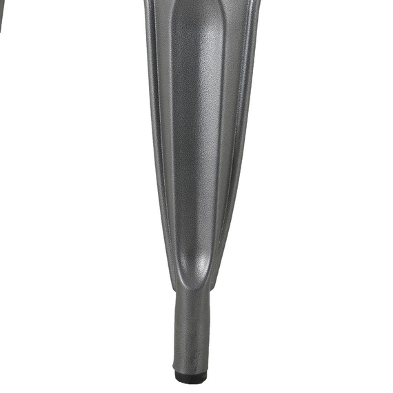 Bolero Bistro Indoor Bank Mit Lattenplatte Aus Mangoholz & Gunmetal Rahmen 850mm (2 Stück), Bild 5