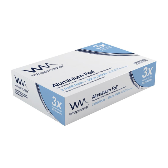Wrapmaster Aluminiumfolie 30cm (3 Stück), Bild 2