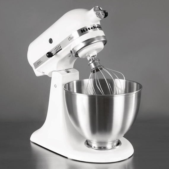 KitchenAid Classic Küchenmaschine K45 weiß 4,3L 5K45SSEWH