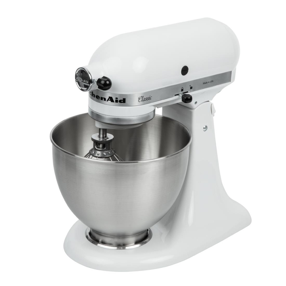 KitchenAid Classic Küchenmaschine K45 weiß 4,3L 5K45SSEWH, Bild 4