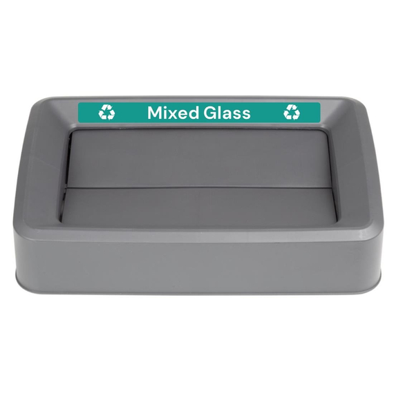 Jantex Slim Bin Deckelaufkleber Mischglas, Bild 2