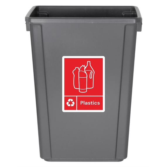 Jantex Slim Bin Label Plastics, Bild 2