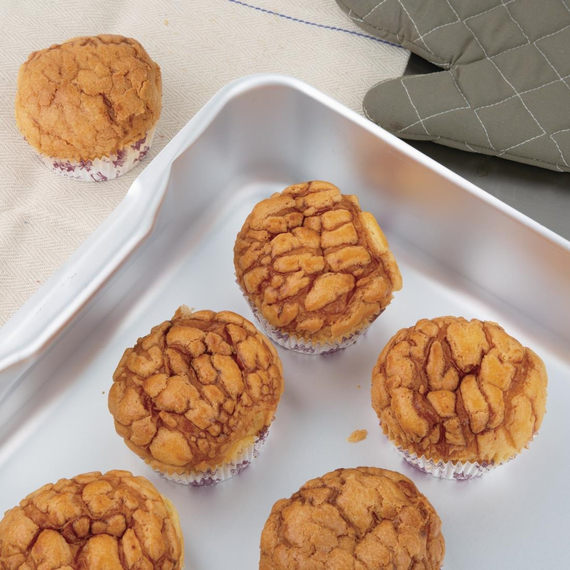 Vogue Tiefe Bratenpfanne Aluminium 52x42x10cm, Bild 6