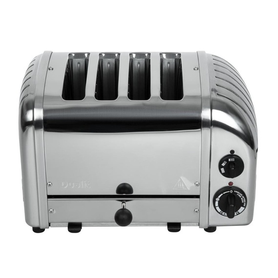 Dualit Kombi-Toaster 42174 Edelstahl 4 Schlitze