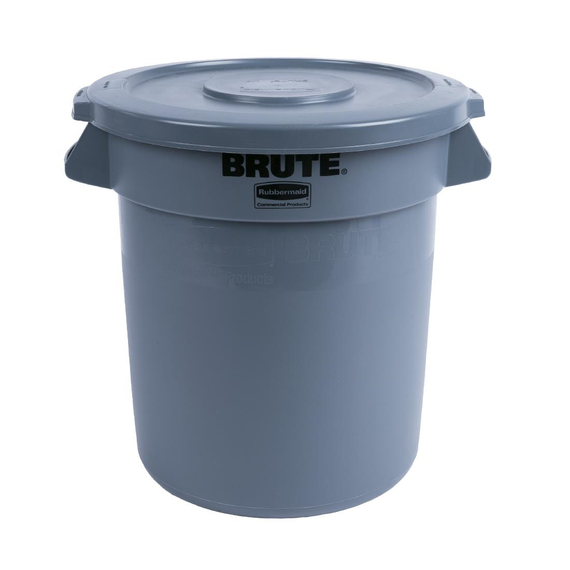 Rubbermaid BRUTE Abfalleimer grau 37L, Bild 3