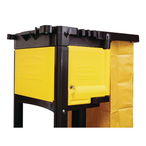 Rubbermaid abschließbare Schranktüren für Hausmeister-Reinigungswagen, Bild 2