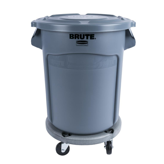 Rubbermaid BRUTE Abfalleimer grau 75L, Bild 4