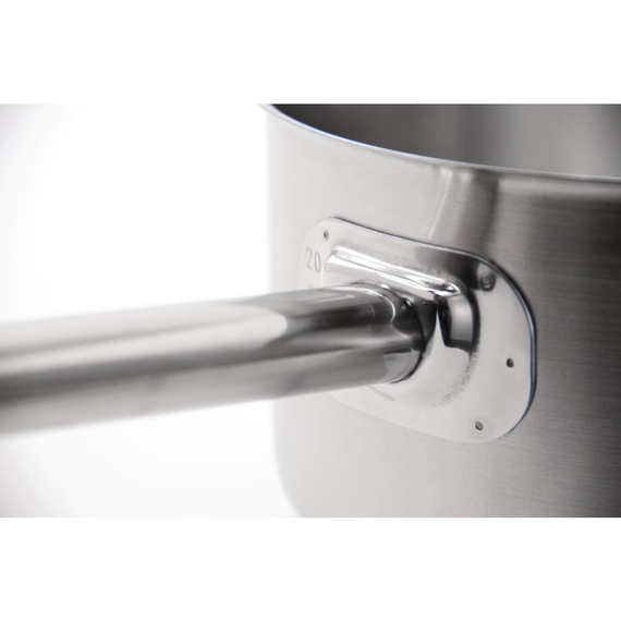 Stielkasserolle 3 Liter aus Edelstahl von Vogue, Bild 8