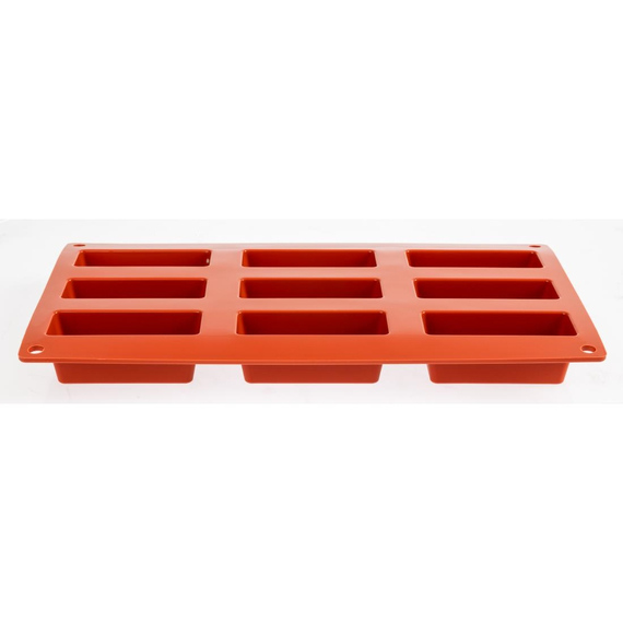 Pavoni Formaflex Backform Silikon 9 rechteckige Küchlein, Bild 4