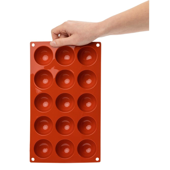 Pavoni Formaflex Silikon Halbkugelform 15 Stück, Bild 7