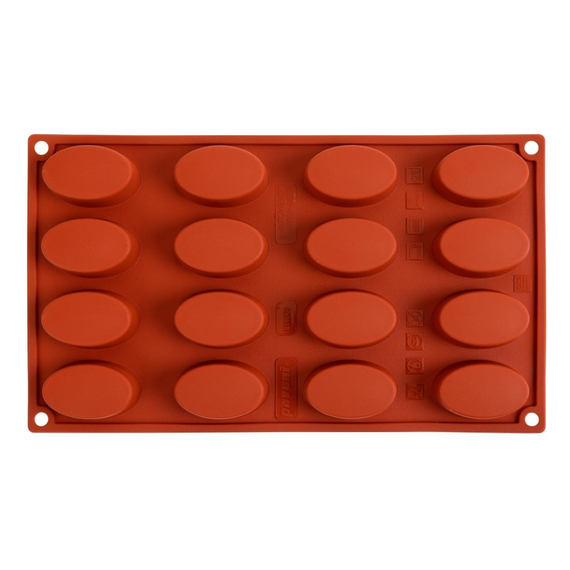 Pavoni Backform Silikon 16 Ovale, Bild 3