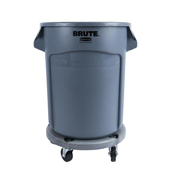 Rubbermaid BRUTE Abfalleimer grau 75L, Bild 3