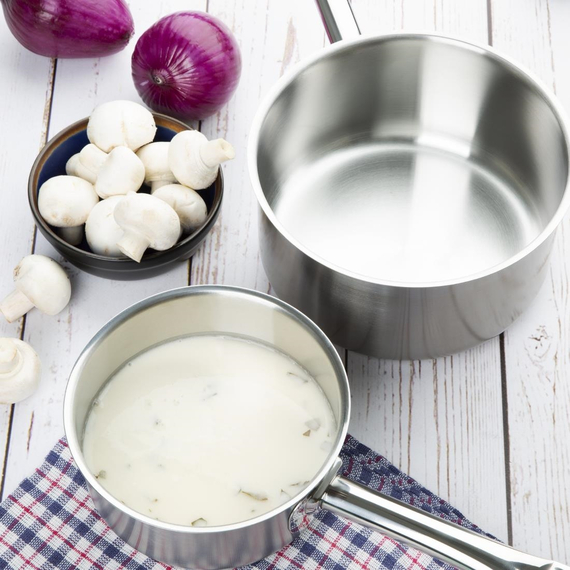 Stielkasserolle 3 Liter aus Edelstahl von Vogue, Bild 6