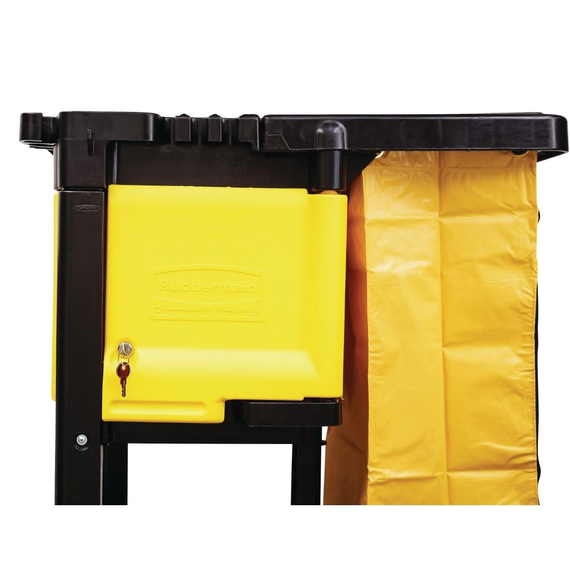 Rubbermaid abschließbare Schranktüren für Hausmeister-Reinigungswagen