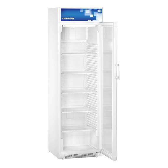 Liebherr FKDv 4203 Comfort Getränkekühlschrank mit Glastür und LED, Farbe: Weiß, Modell: FKDv 4203, Bild 2