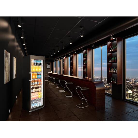 Liebherr FKDv 4523 PremiumPlus Getränkekühlschrank mit Glastür, Display und LED, Farbe: Schwarz, Modell: FKDv 4523, Bild 10