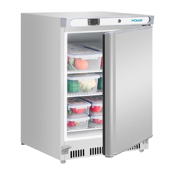 Polar C-Serie Unterbau-Kühlschrank Edelstahl 150Ltr, Bild 5
