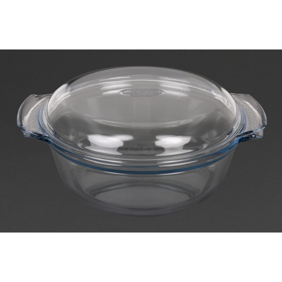 Pyrex runder Glas Schmortopf 5,1L