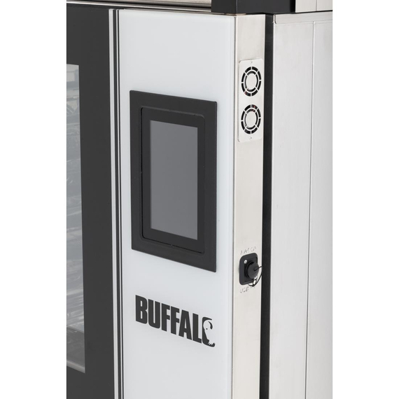 Buffalo Freistehender Smart Touchscreen Kombiöfen 7 x GN 1/1 mit Installationskit, Bild 5